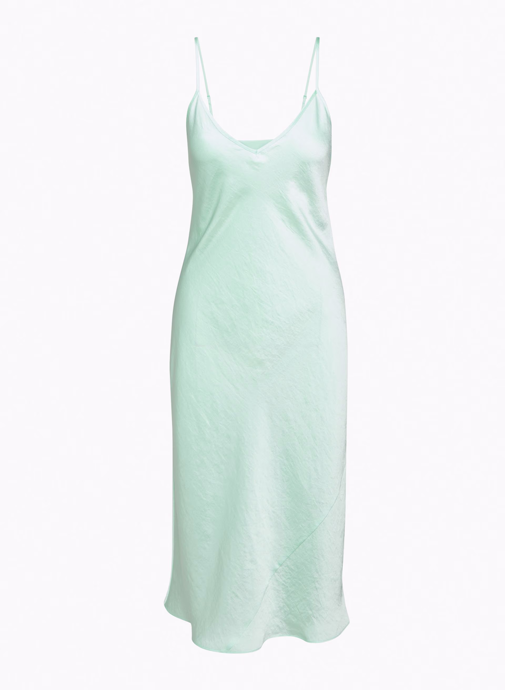 ONLY SLIP SATIN MIDI DRESS by WILFRED