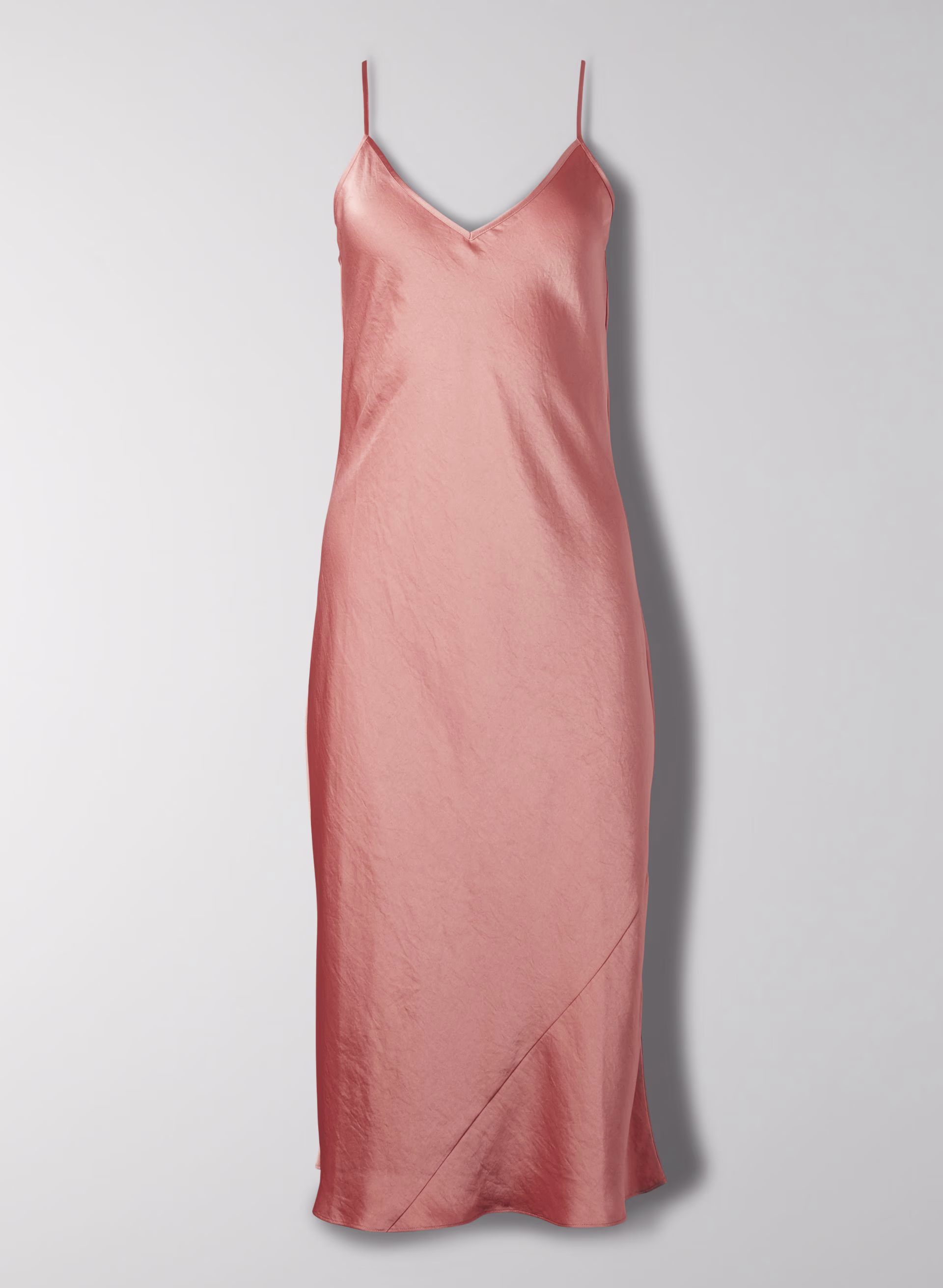 ONLY SLIP SATIN MIDI DRESS by WILFRED