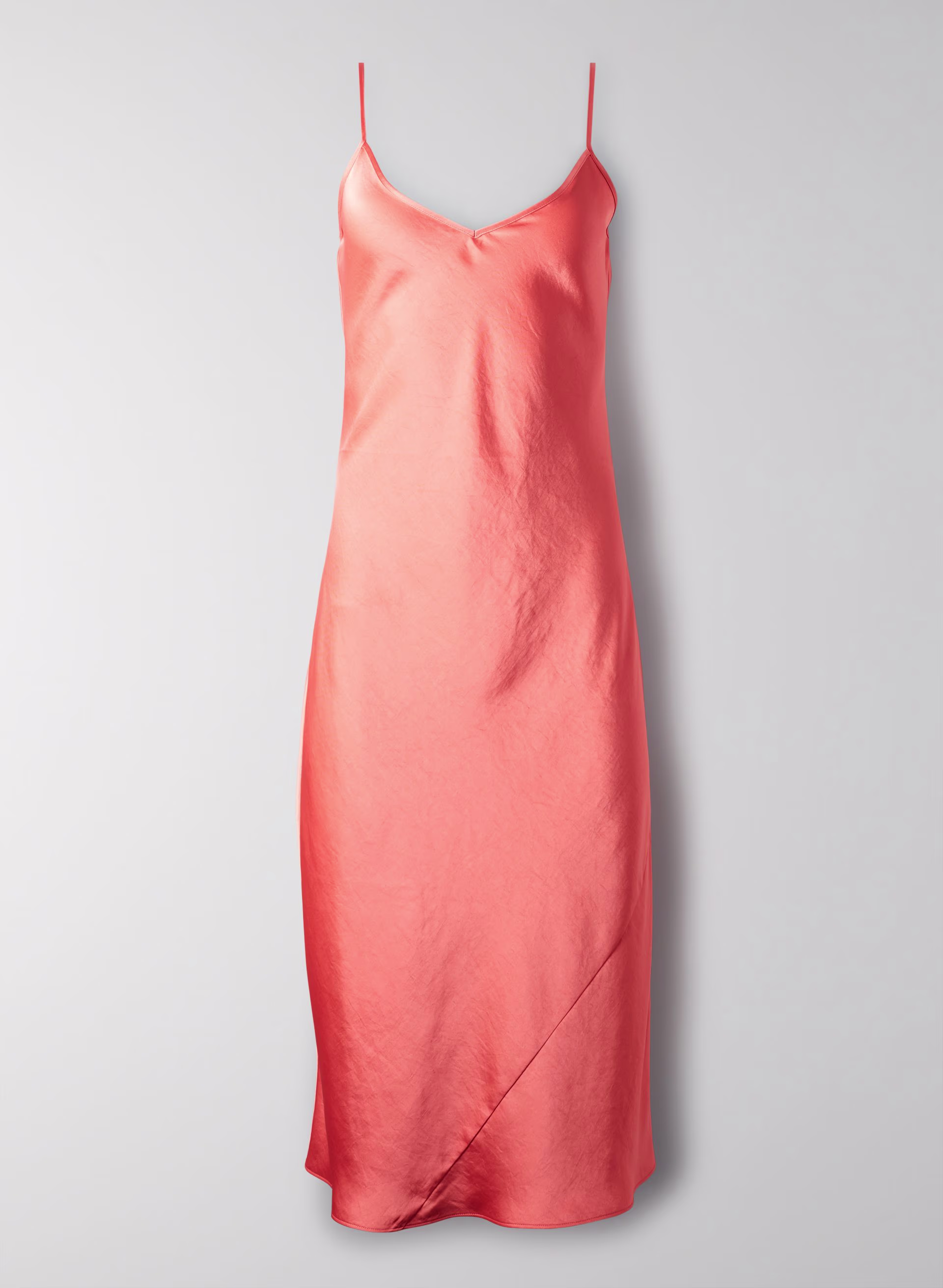 ONLY SLIP SATIN MIDI DRESS by WILFRED