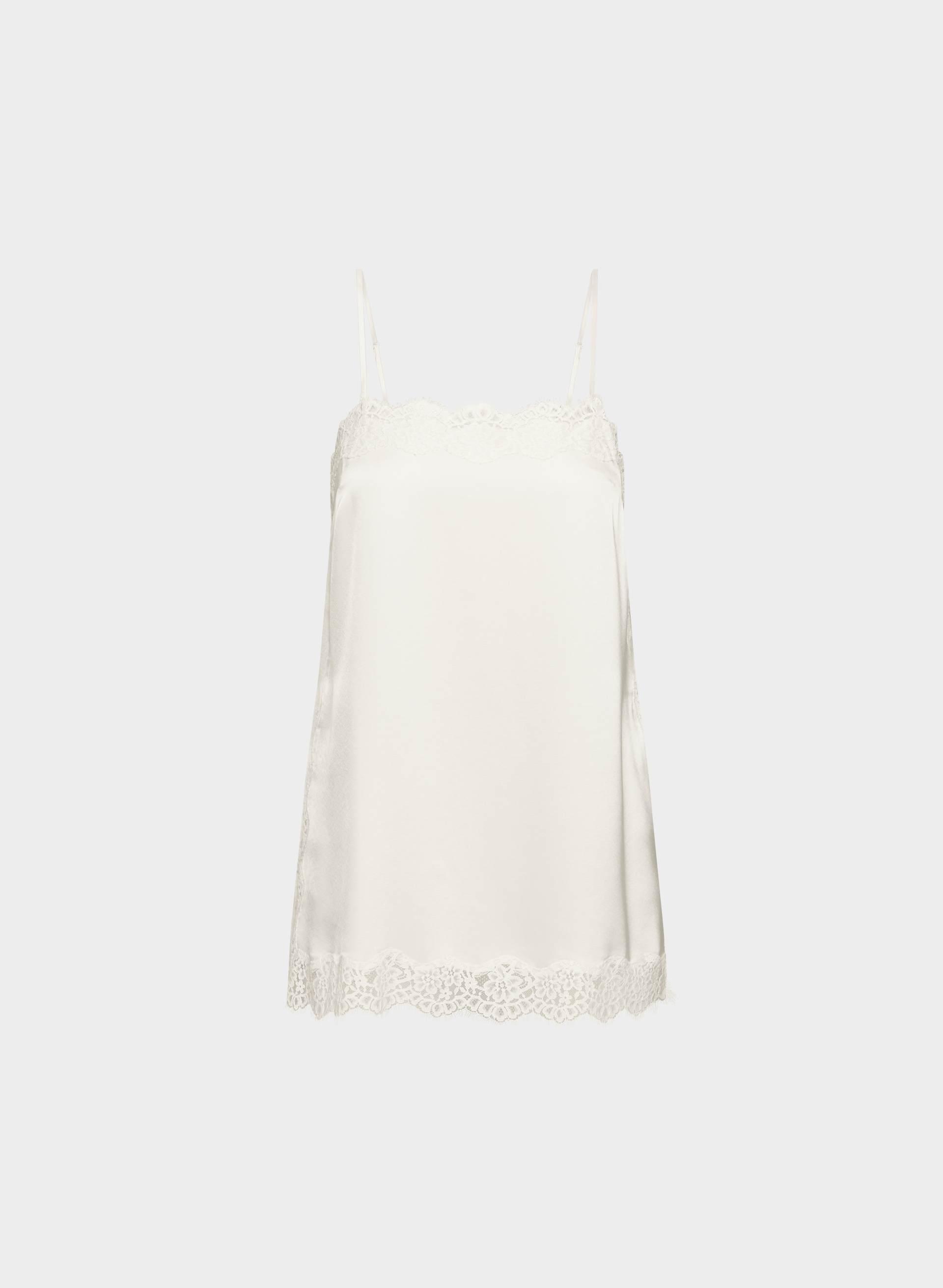 SERIF SATIN CAMISOLE by WILFRED