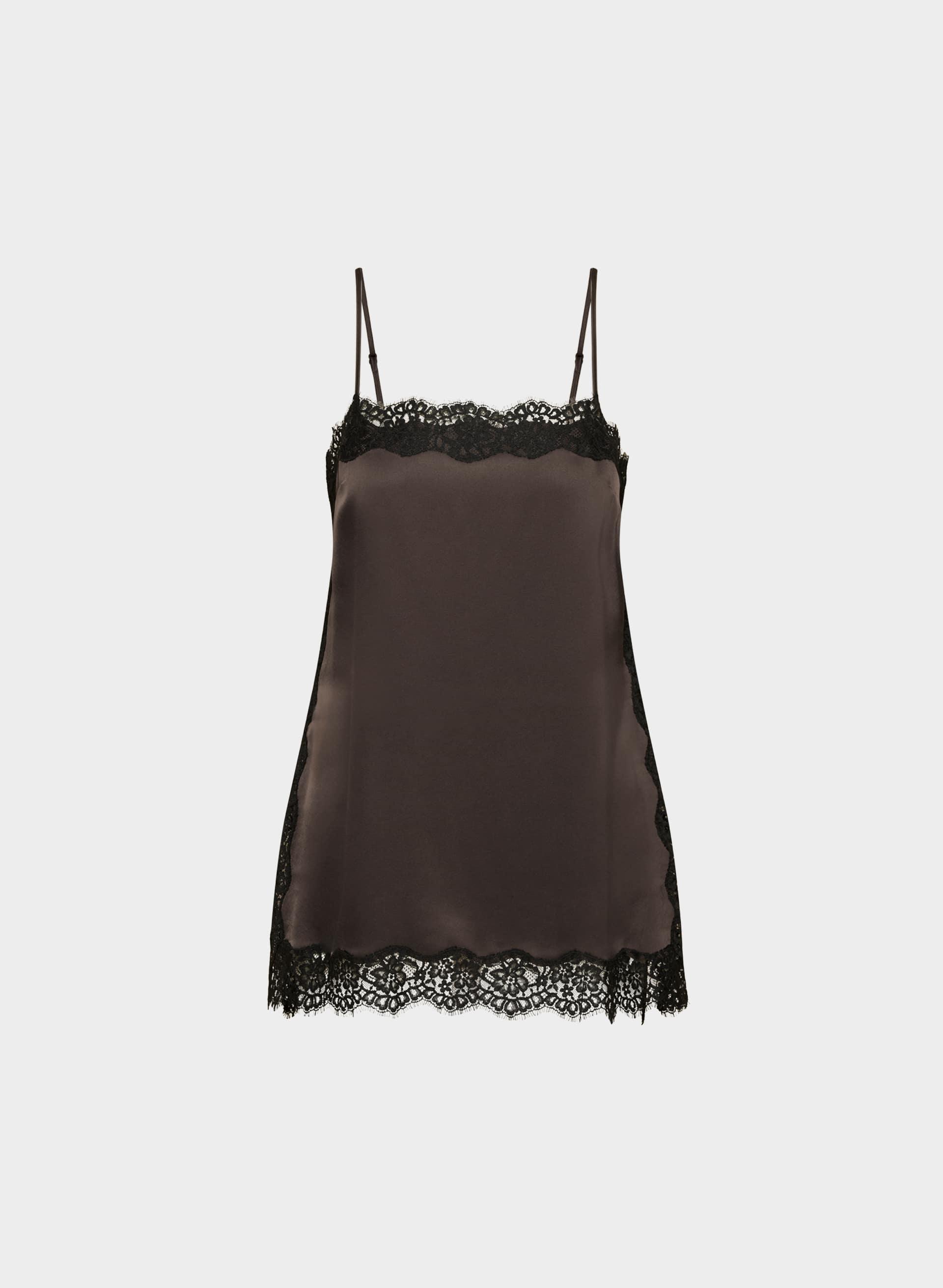 SERIF SATIN CAMISOLE by WILFRED