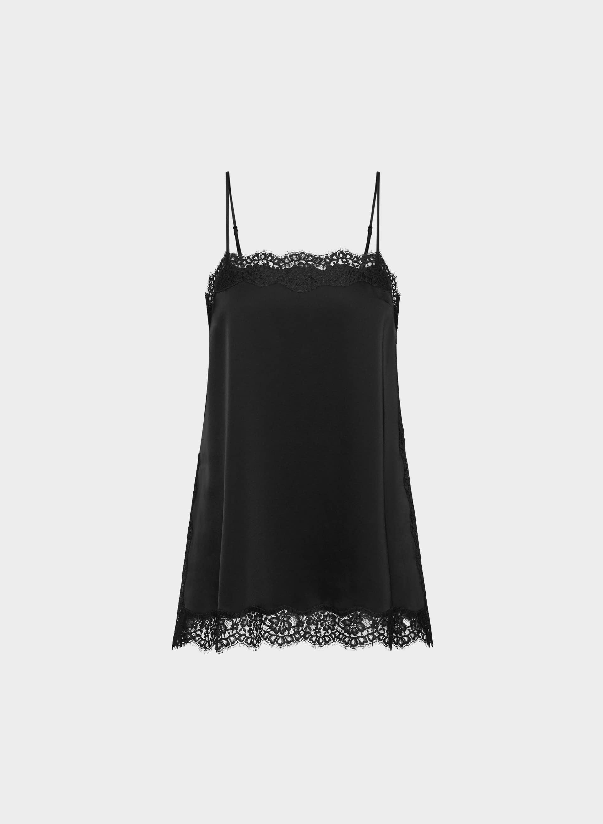 SERIF SATIN CAMISOLE by WILFRED
