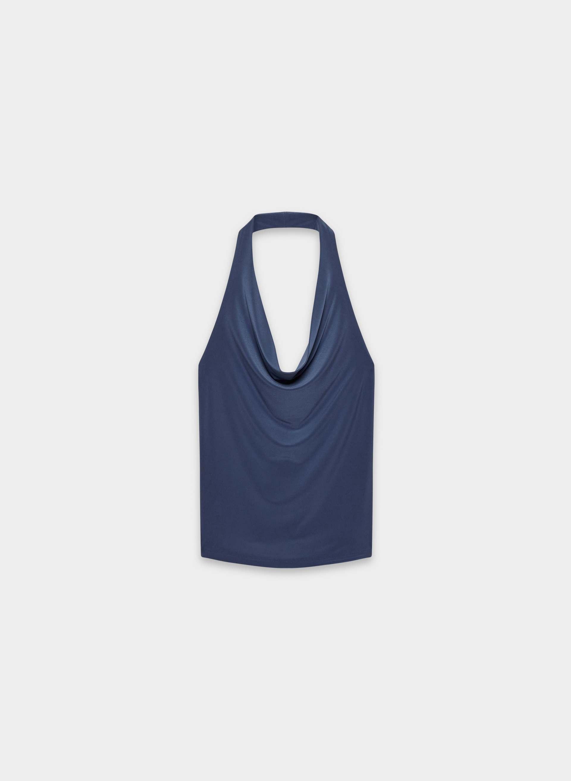 SMOOTH MATTER™ TABLEAU HALTER TOP by WILFRED