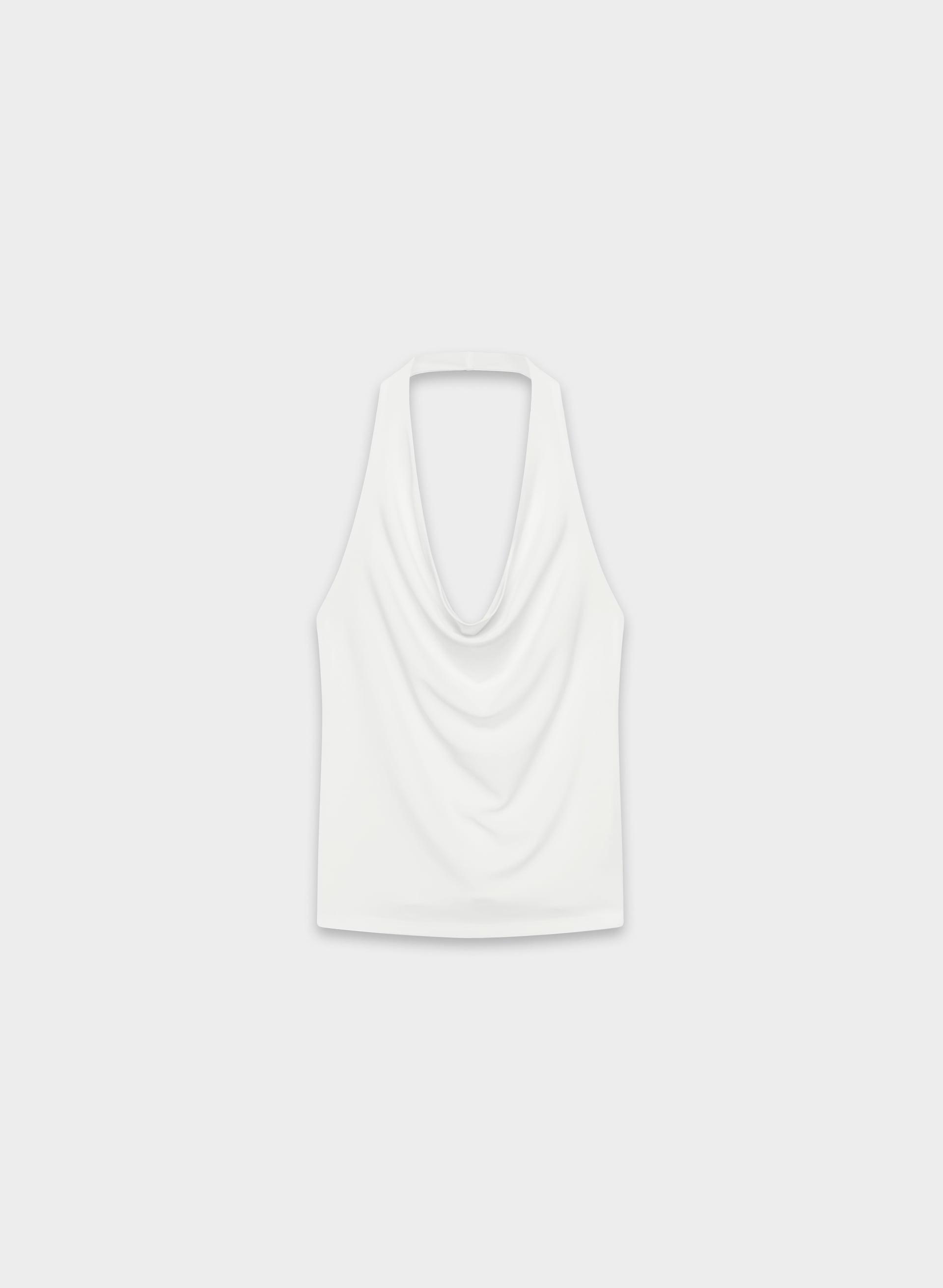 SMOOTH MATTER™ TABLEAU HALTER TOP by WILFRED