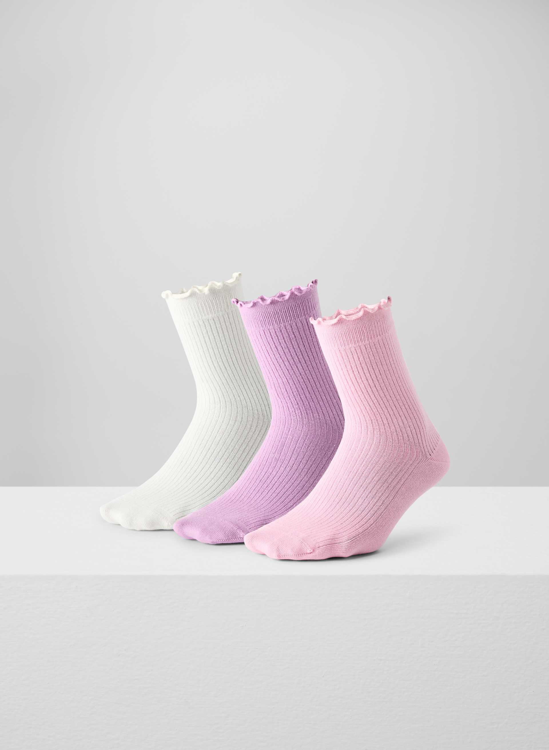 SUGARPLUM CREW SOCK 3-PACK by WILFRED