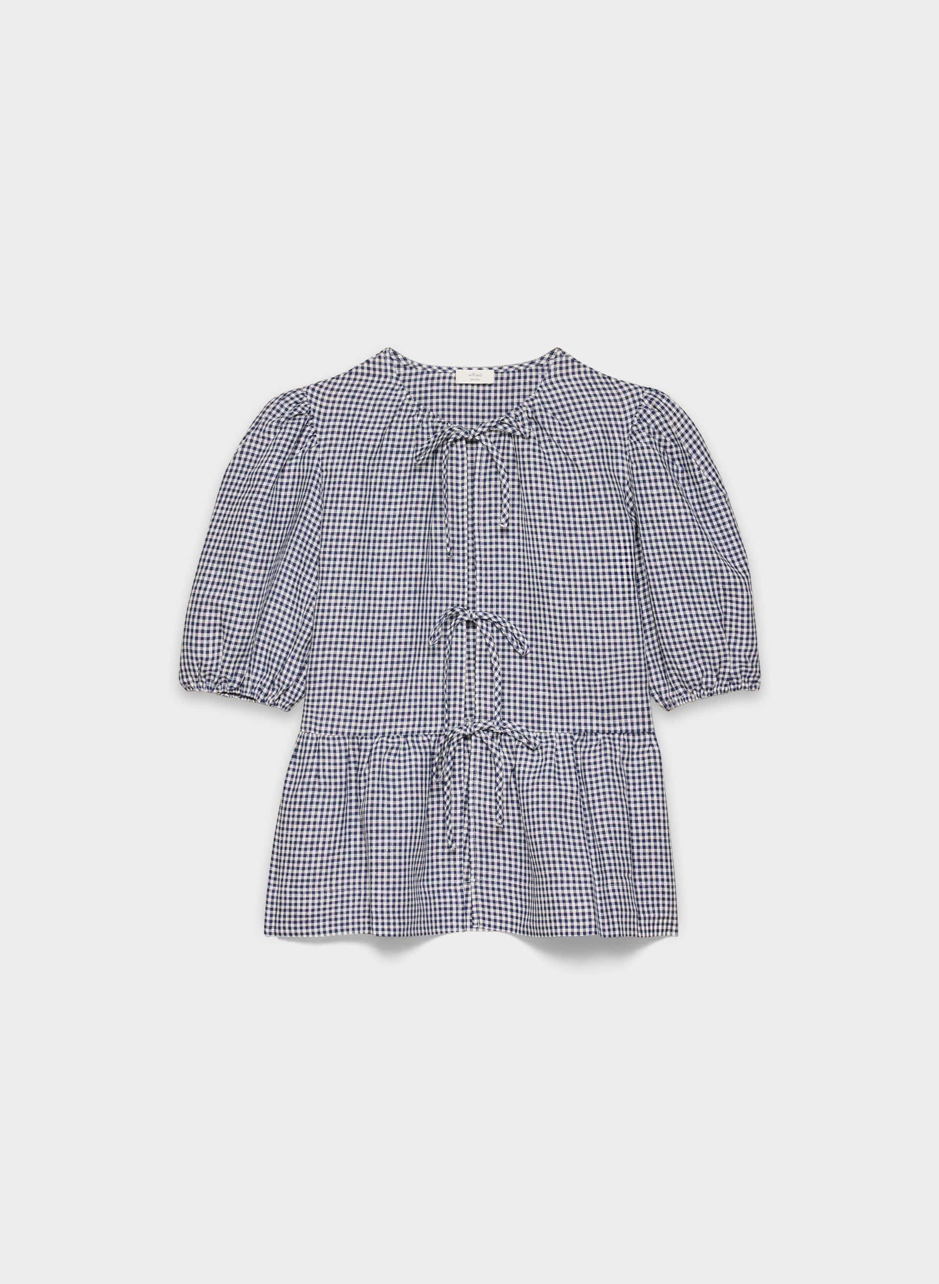 VIOLETTE LINEN BLOUSE by WILFRED