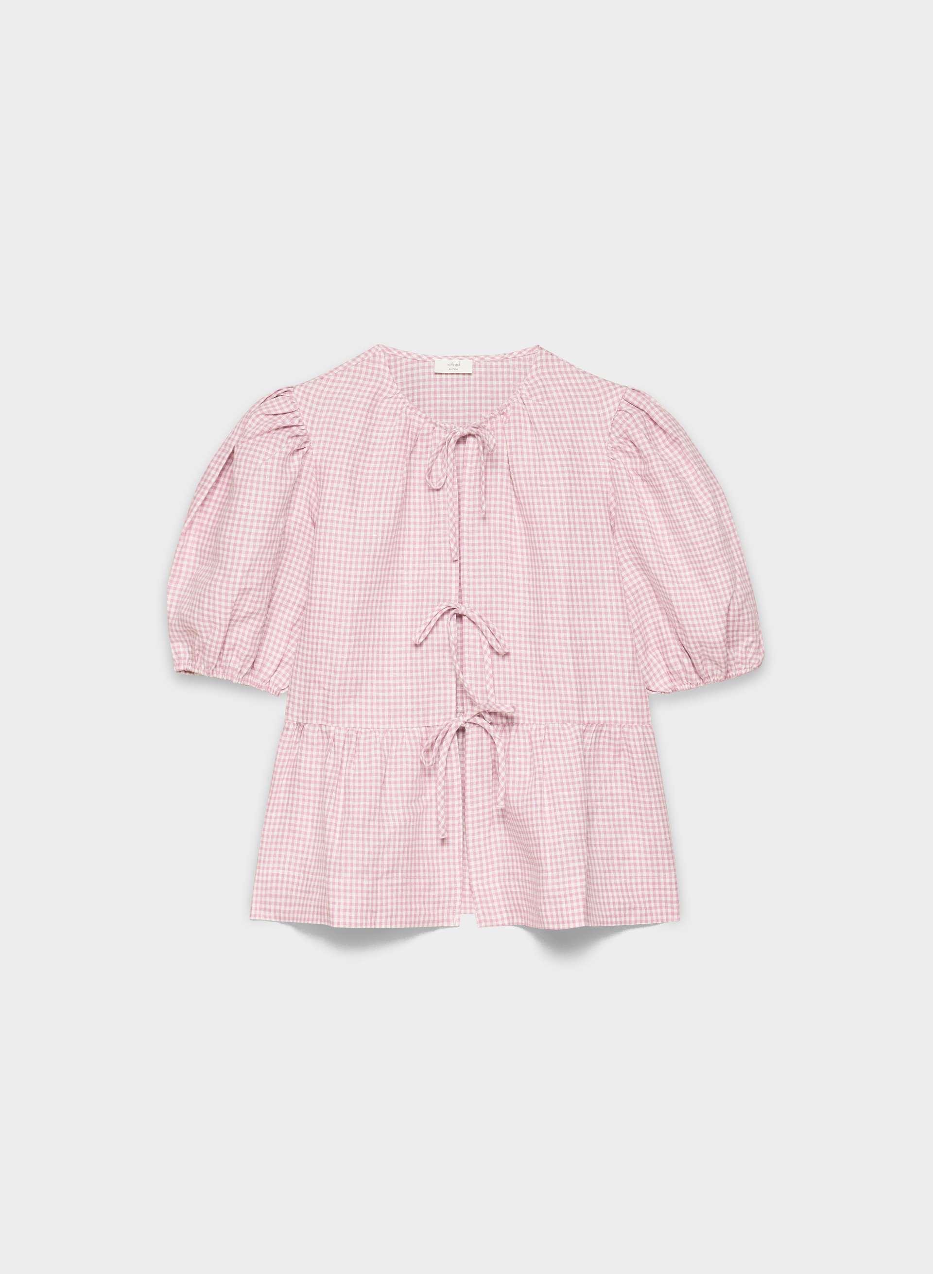 VIOLETTE LINEN BLOUSE by WILFRED