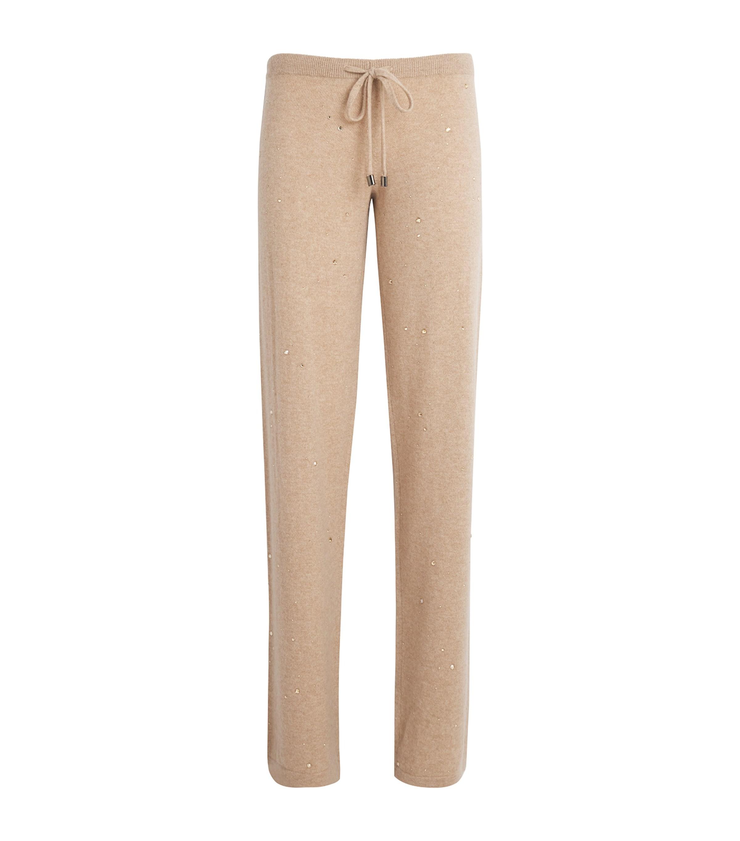 William Sharp Cashmere Crystal-Embellished Sweatpants by WILLIAM SHARP
