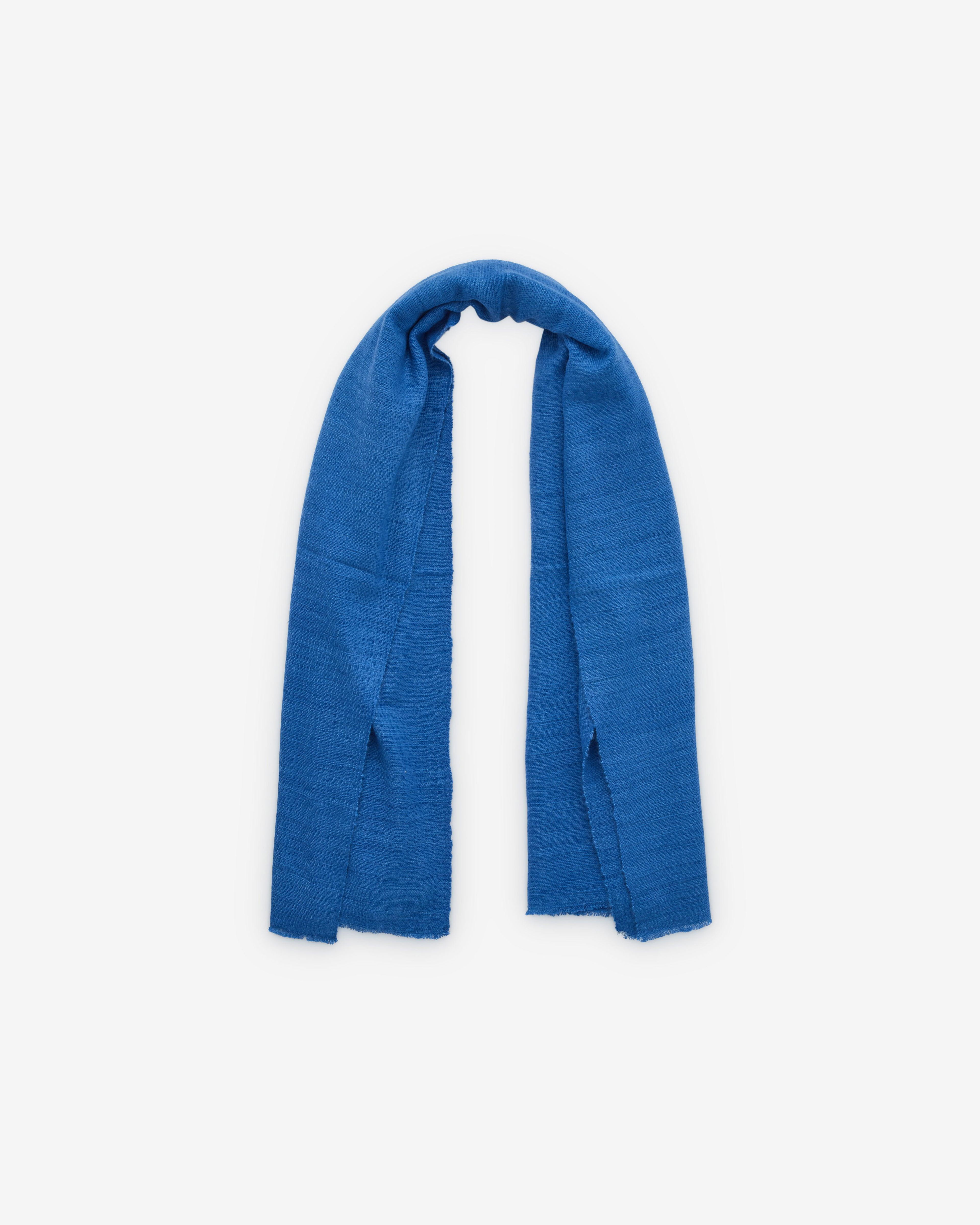 William Welstead - Cashmere Scarf - (Light Blue) by WILLIAM WELSTEAD ACCESSORIES