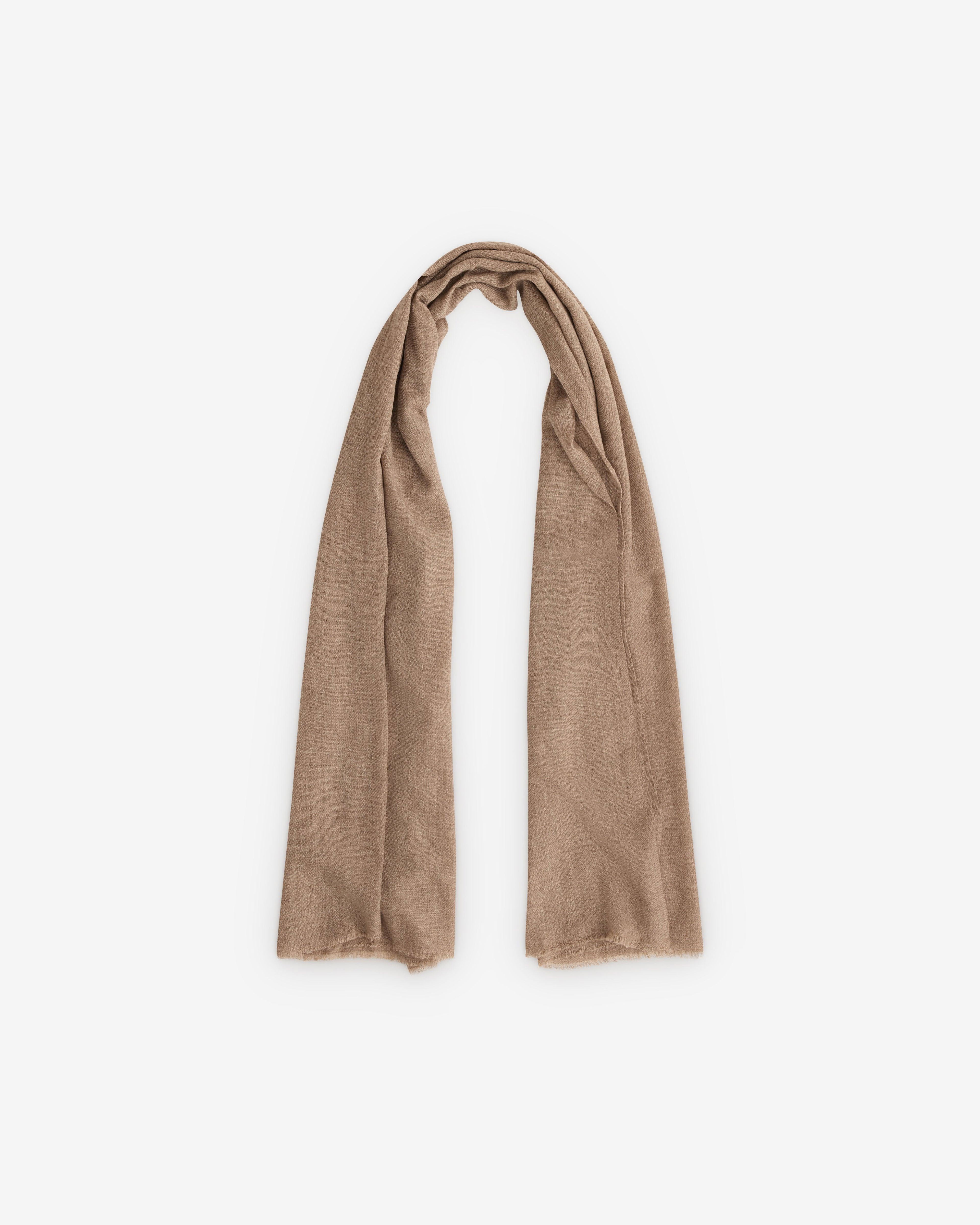 William Welstead - Cashmere Scarf - (Undyed) by WILLIAM WELSTEAD ACCESSORIES