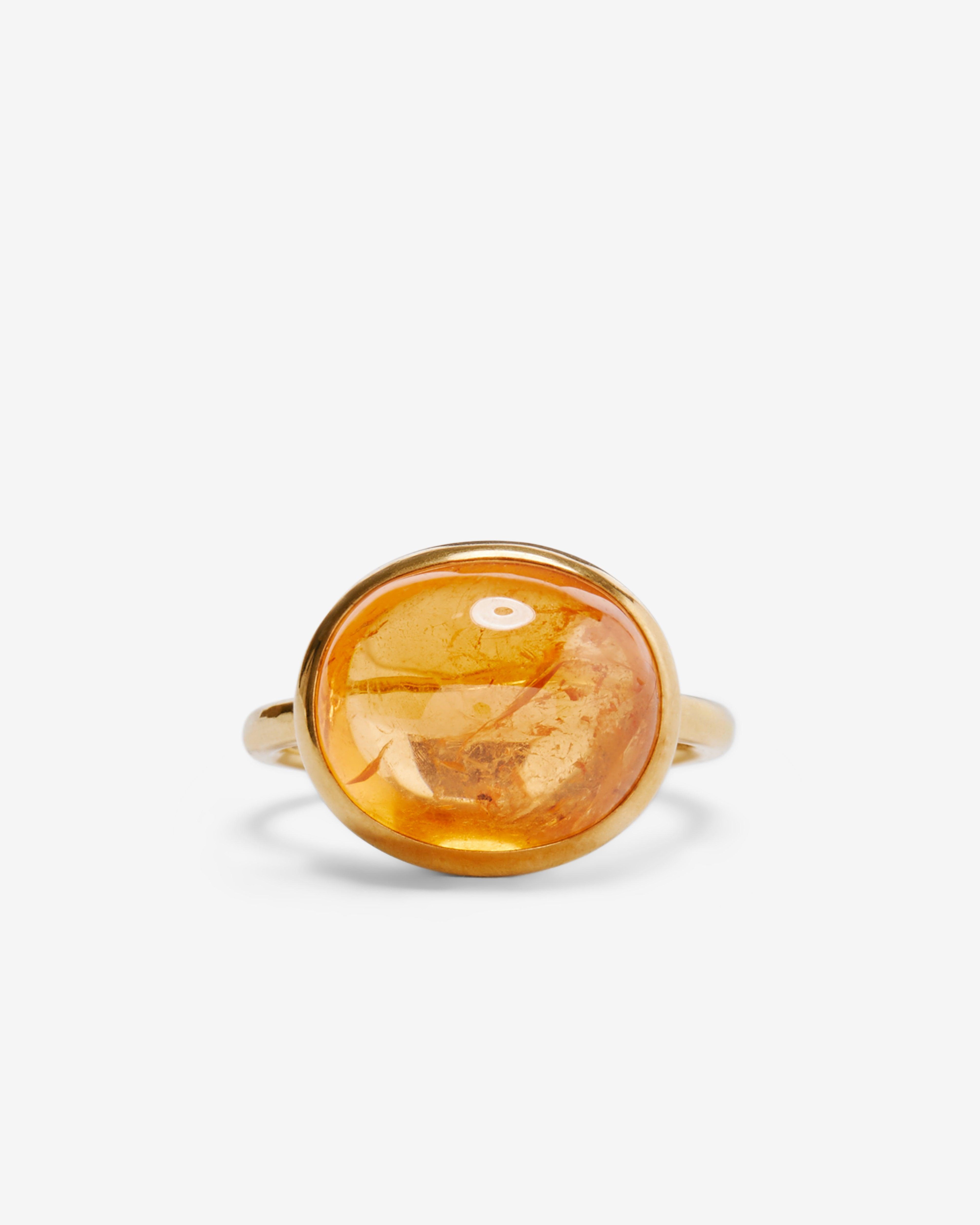 William Welstead - Women’s Spessartite Garnet Ring - (Yellow Gold) by WILLIAM WELSTEAD