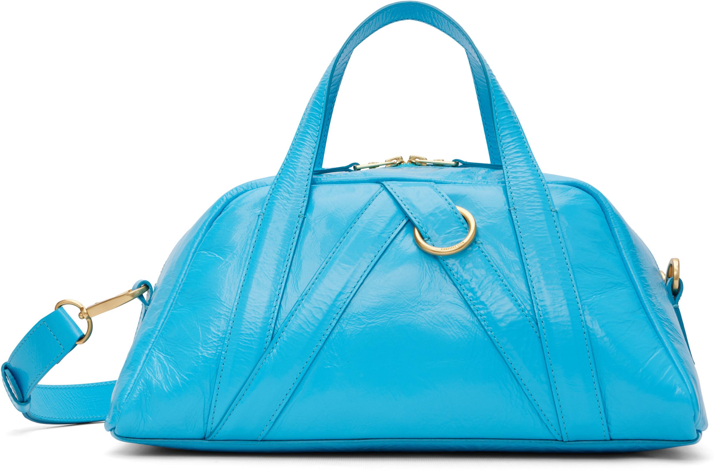 Blue Bolero M Bag by WILLY CHAVARRIA