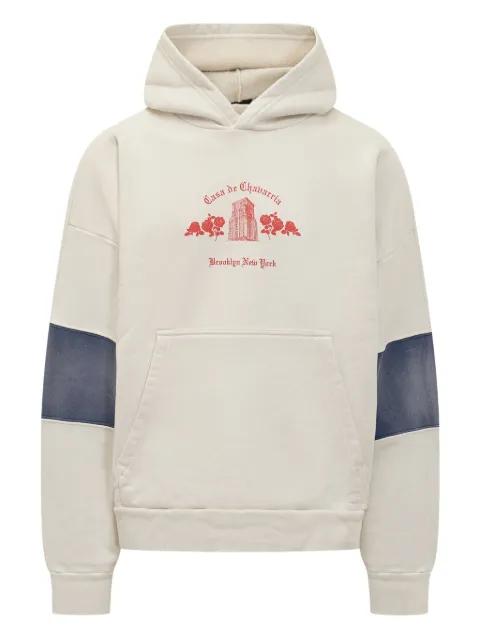 Casa de Chavarria panelled hoodie by WILLY CHAVARRIA