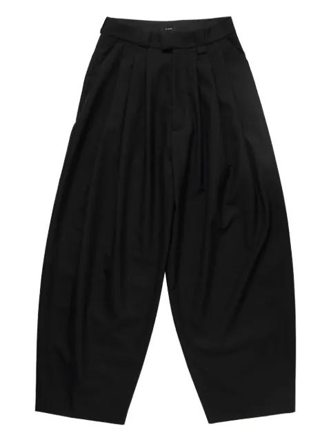 Cascada pleated trousers by WILLY CHAVARRIA