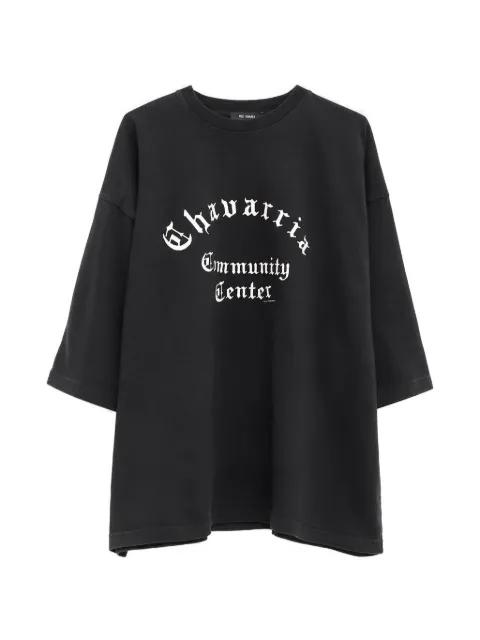 Chavarria print T-shirt by WILLY CHAVARRIA