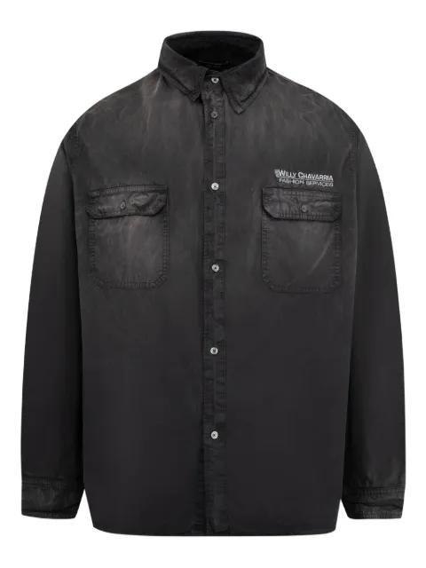 Corcoran LS chest-pocket long-sleeve shirt by WILLY CHAVARRIA