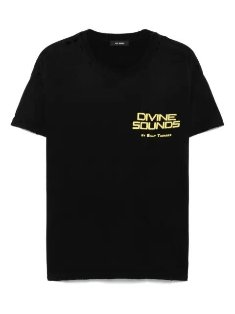 Divine Sounds Destroyed T-shirt by WILLY CHAVARRIA