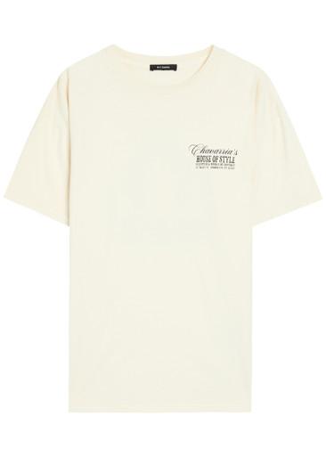 Easy printed cotton T-shirt by WILLY CHAVARRIA