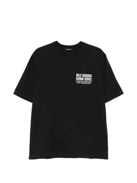 Fashion Service crew-neck T-shirt by WILLY CHAVARRIA