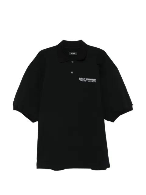 Football embroidery polo shirt by WILLY CHAVARRIA