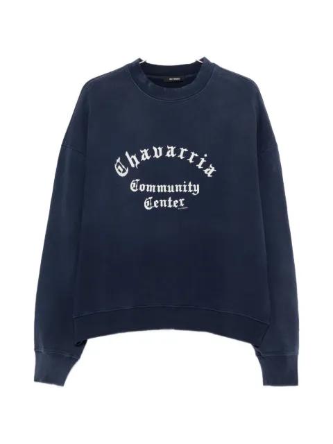Hooligan crew-neck sweater by WILLY CHAVARRIA