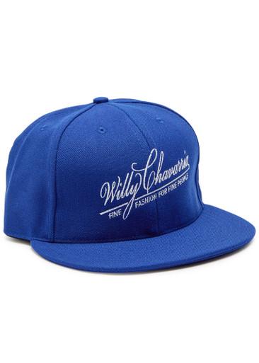 Logo-embroidered twill cap by WILLY CHAVARRIA