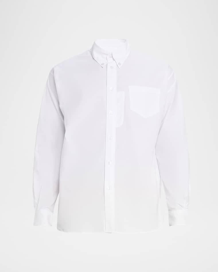 Men's Veterano Cotton Chest-Pocket Sport Shirt by WILLY CHAVARRIA
