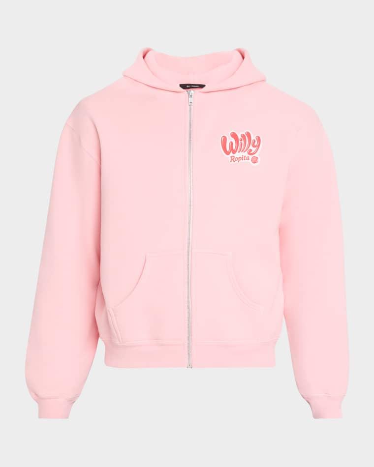 Men's Willy Ropita Full-Zip Hoodie by WILLY CHAVARRIA