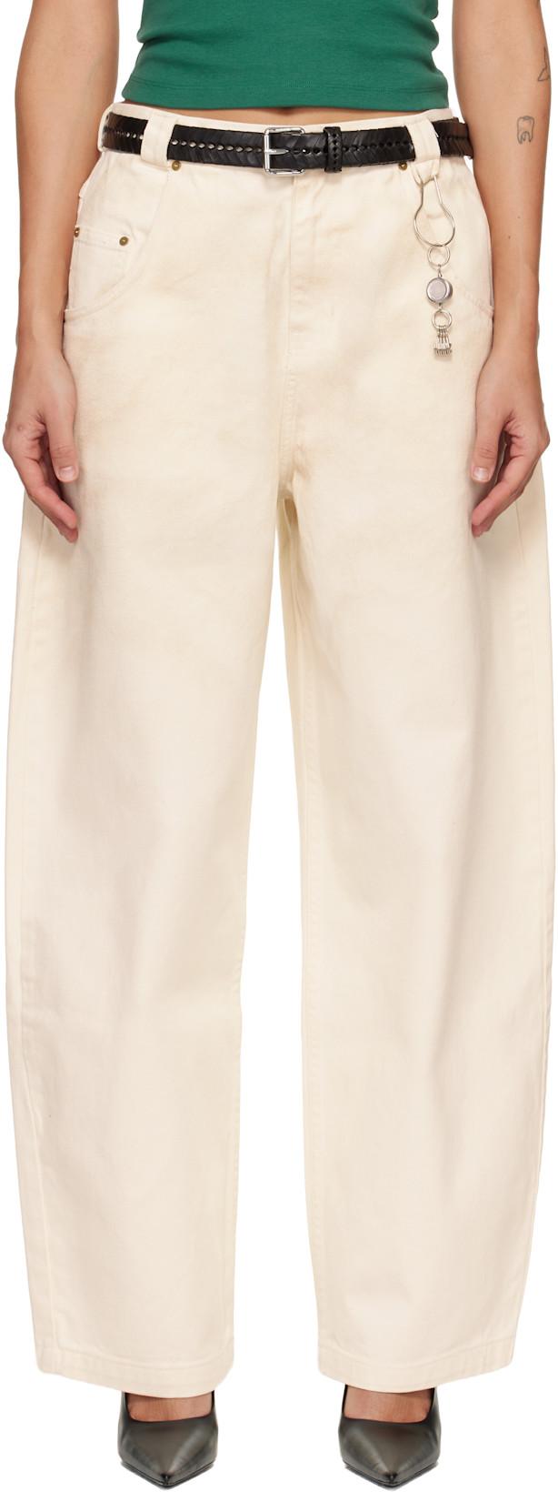 Off-White 'Bad Girl' Jeans by WILLY CHAVARRIA