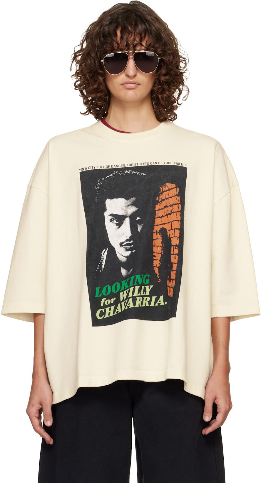Off-White 'Looking For Willy' Northsider T-shirt by WILLY CHAVARRIA