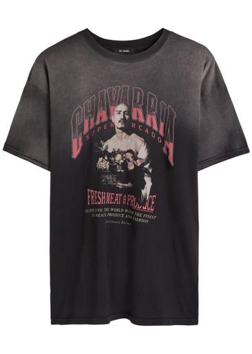 San Cachi Produce printed cotton T-shirt by WILLY CHAVARRIA
