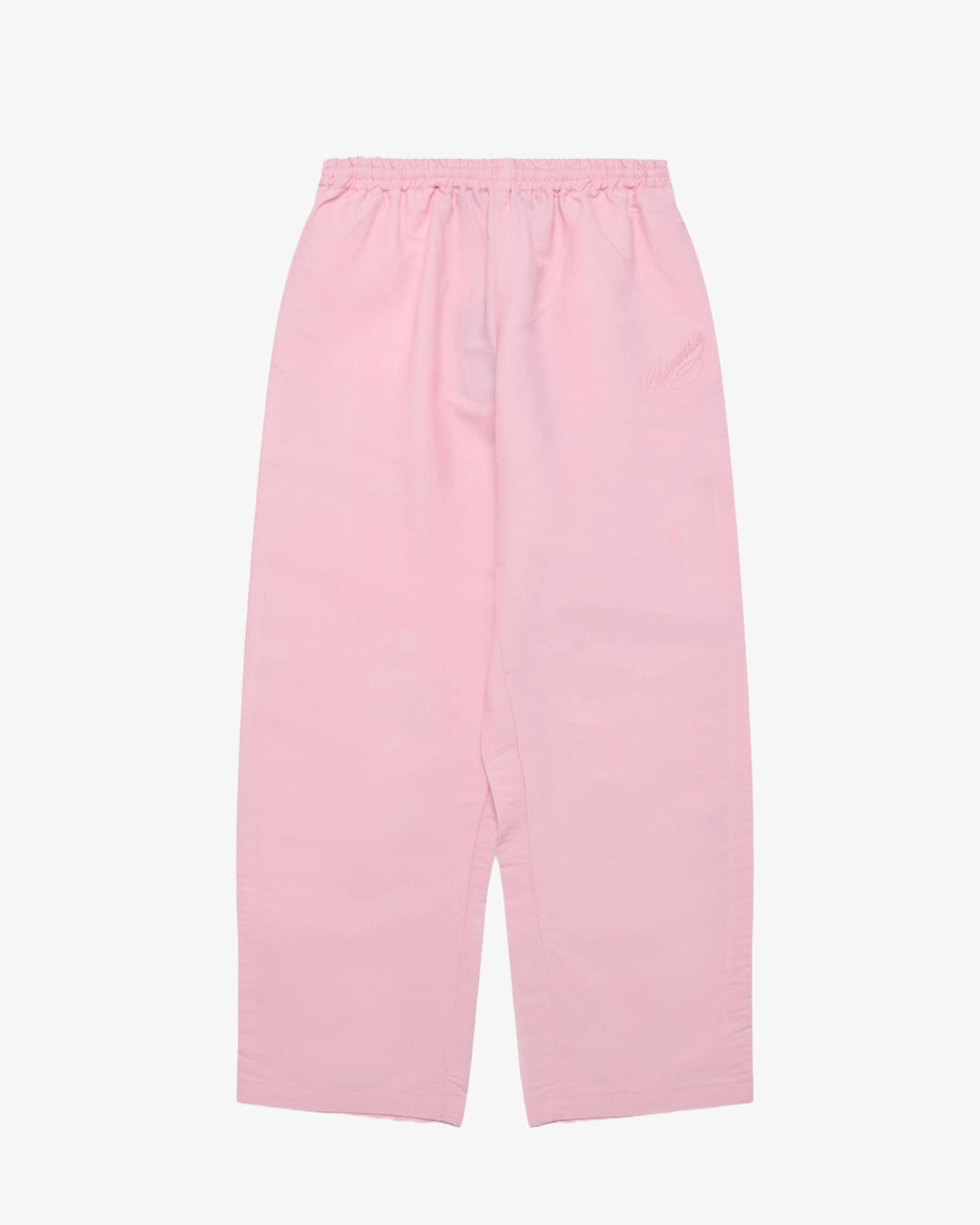 WILLY CHAVARRIA - Men's Ruff Rider Track Pant - (Pink) by WILLY CHAVARRIA