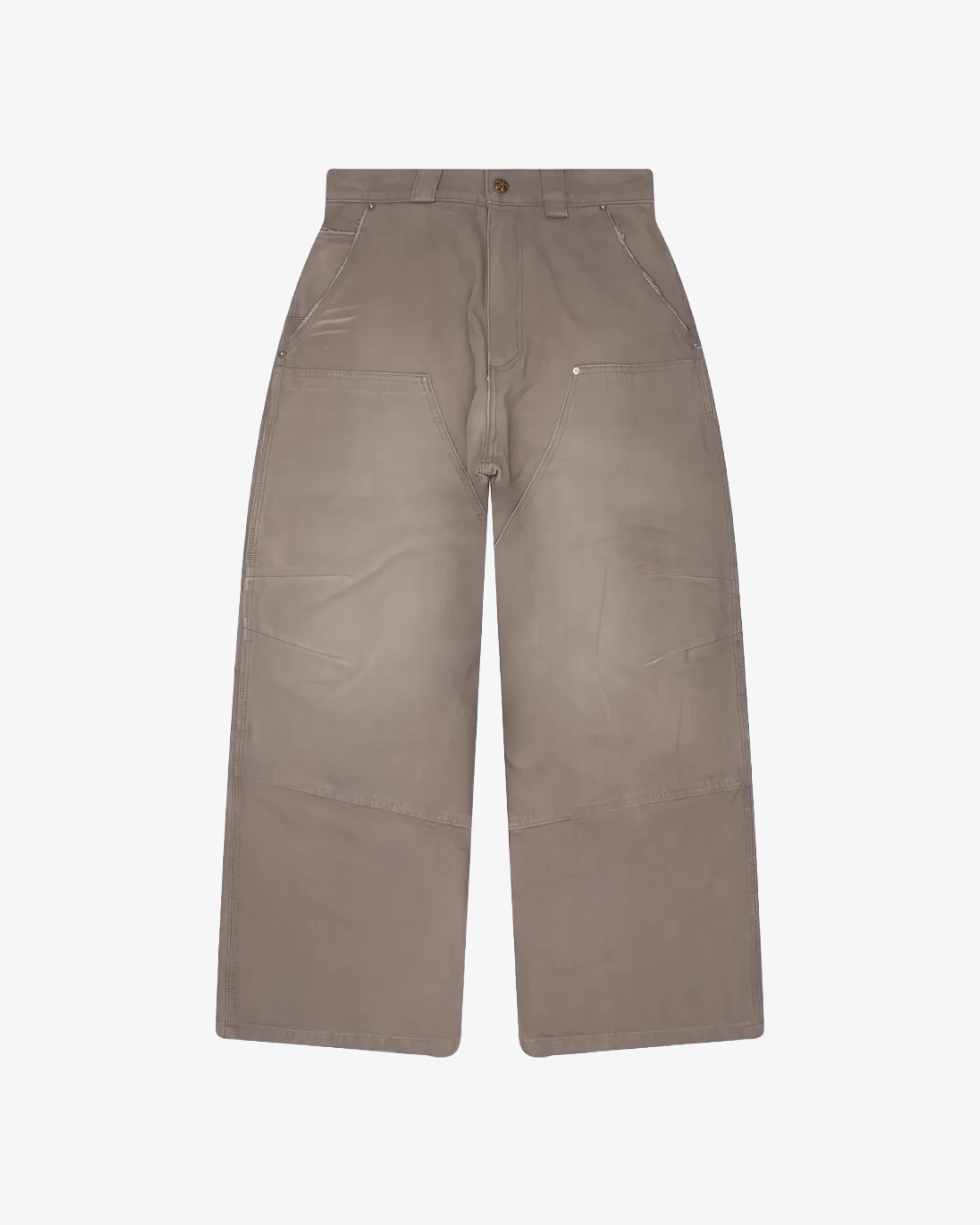 WILLY CHAVARRIA - Men's Stockton Dbl Knee Pant - (Grey) by WILLY CHAVARRIA