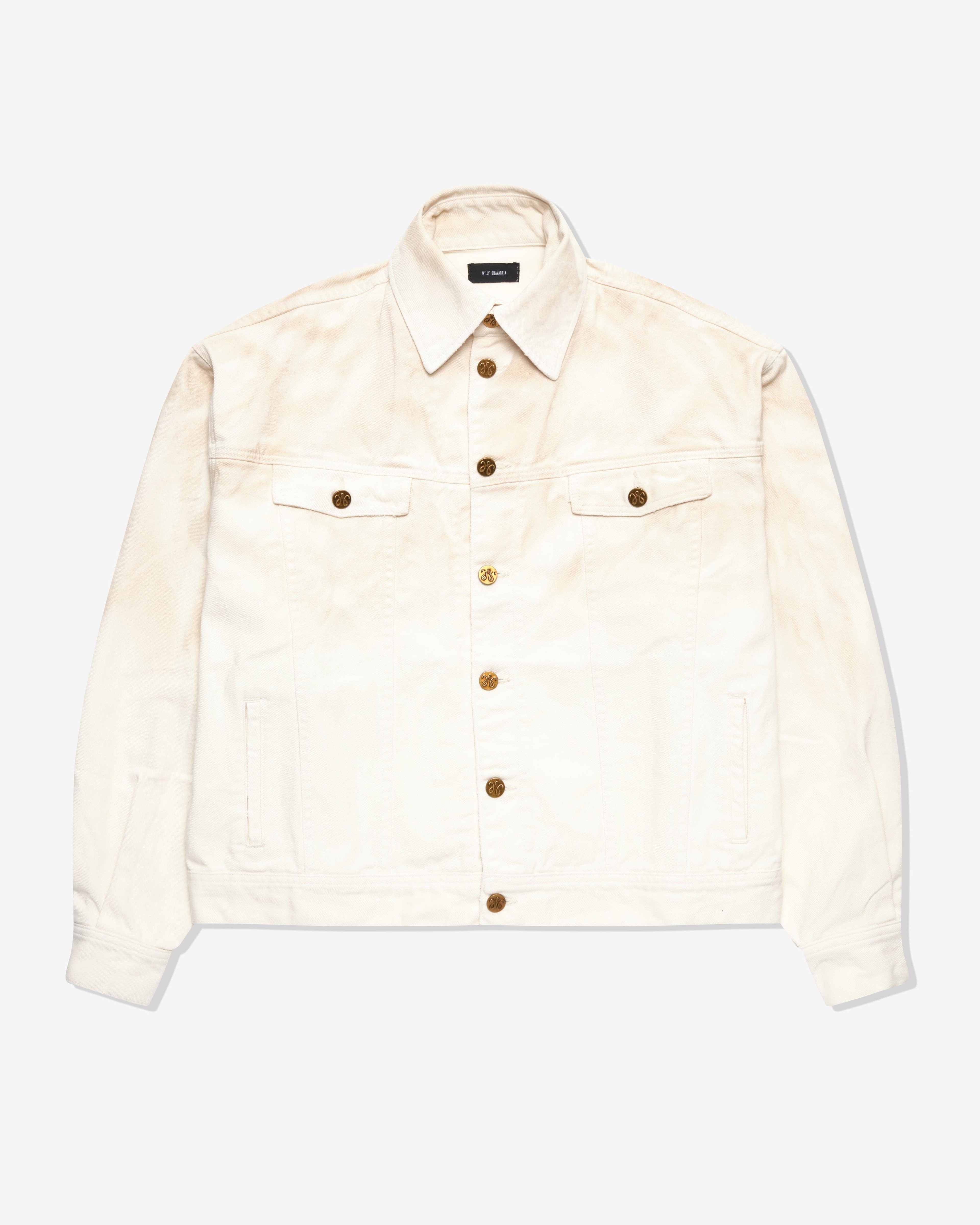 Willy Chavarria - Men's Chachi Denim Trucker Jacket - (Masa) by WILLY CHAVARRIA