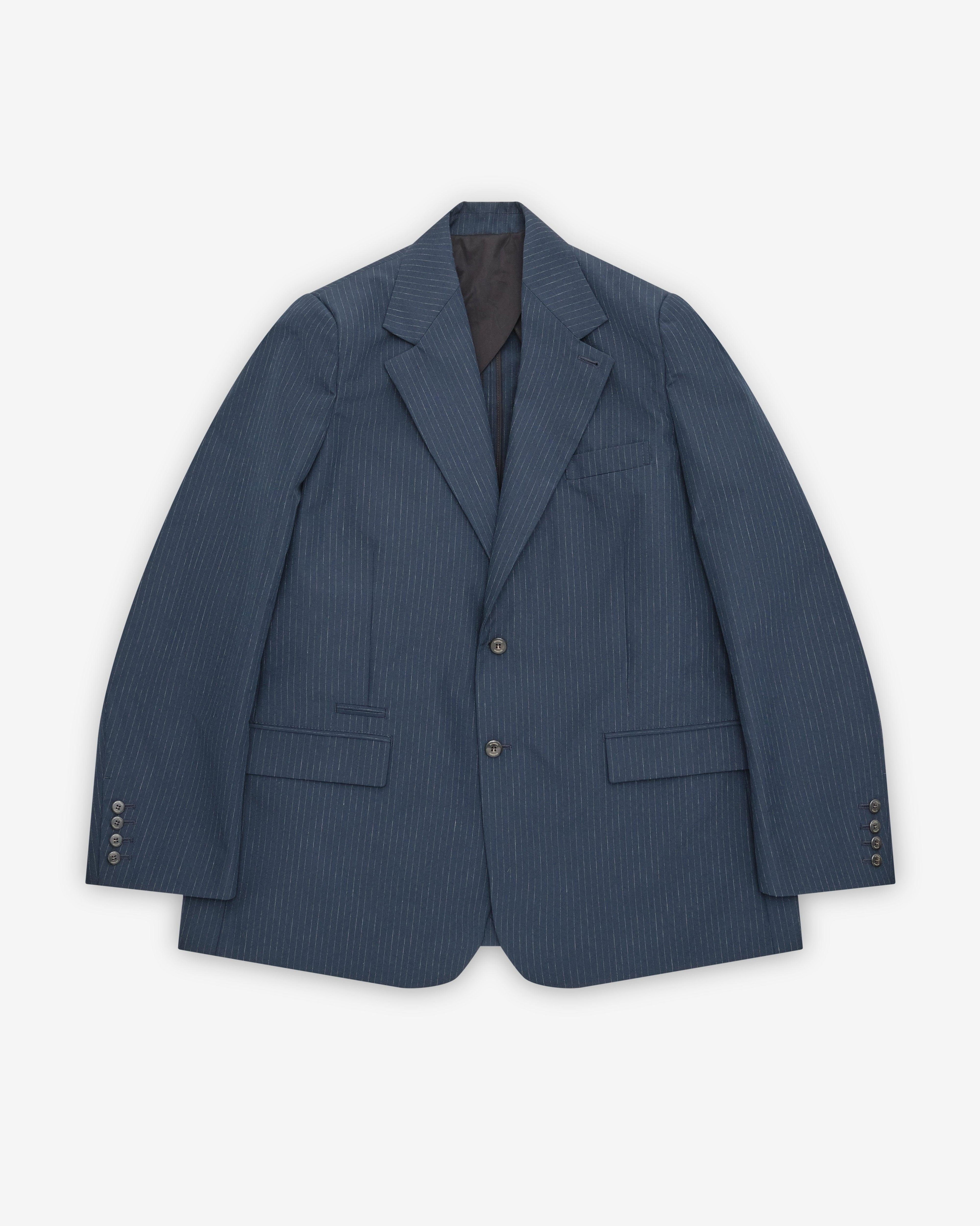 Willy Chavarria - Men's Chuco Blazer - (Peastripe) by WILLY CHAVARRIA