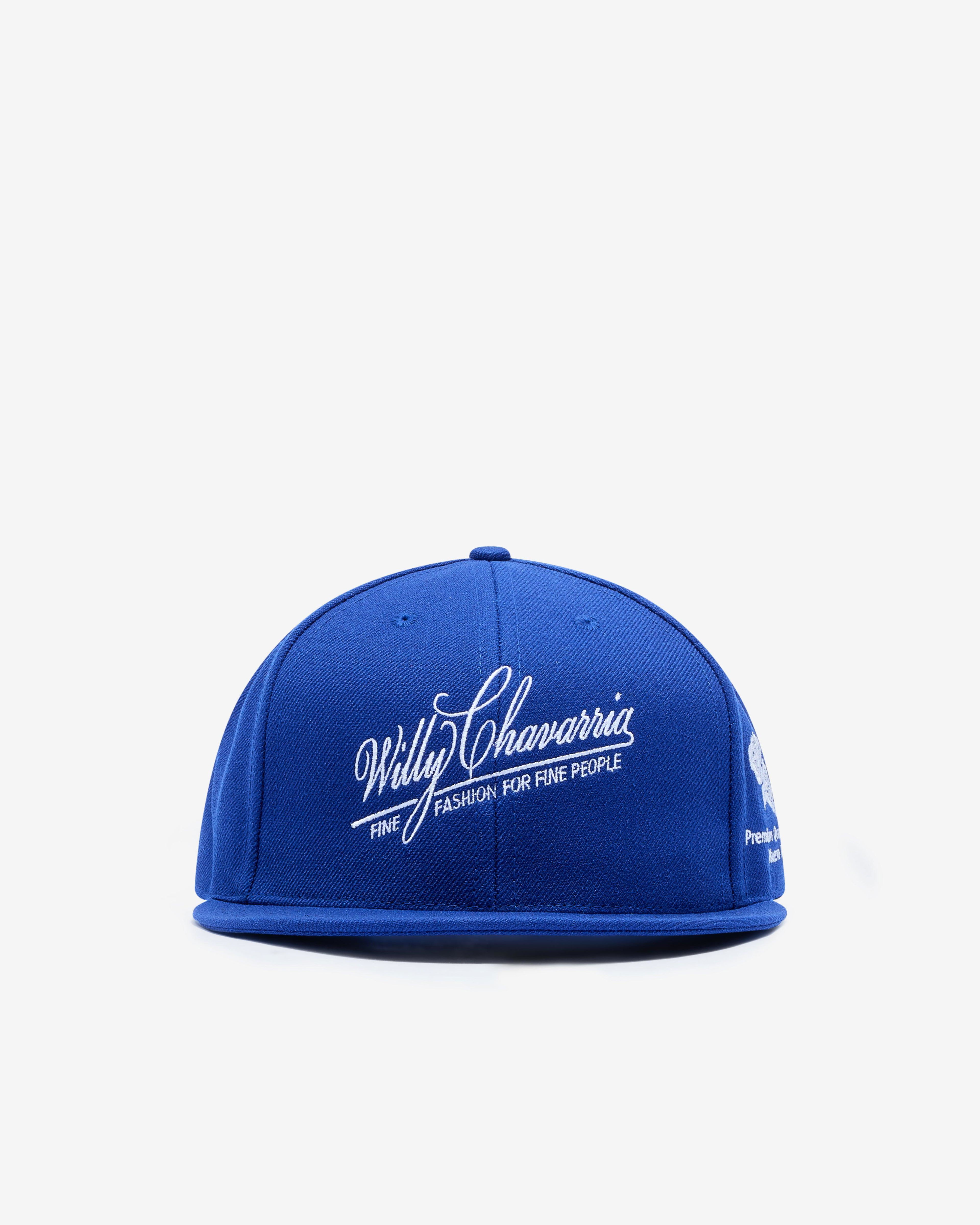 Willy Chavarria - Men's Fine Fashions Cap - (Blue) by WILLY CHAVARRIA