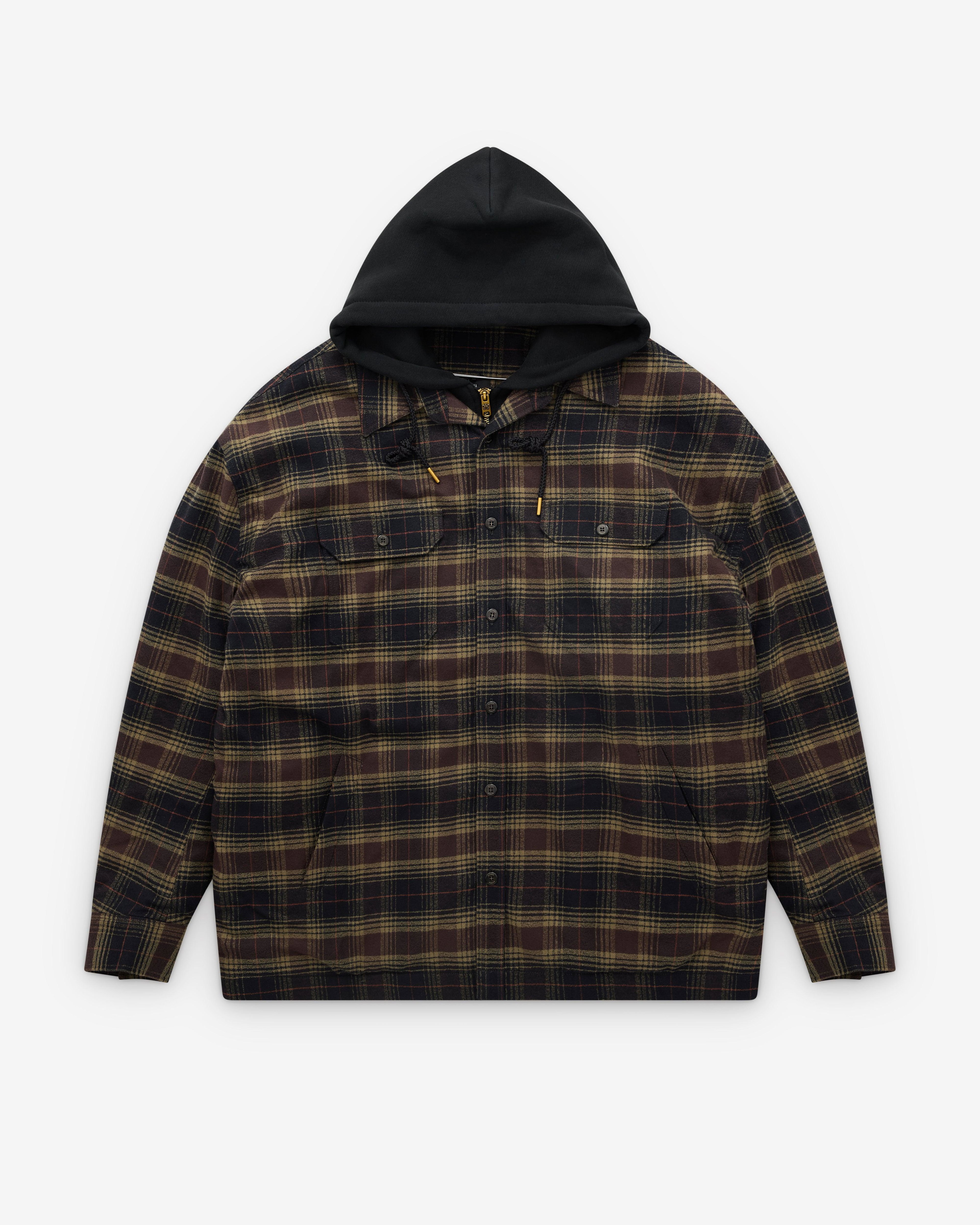 Willy Chavarria - Men's Ganadero Overshirt - (Olive) by WILLY CHAVARRIA