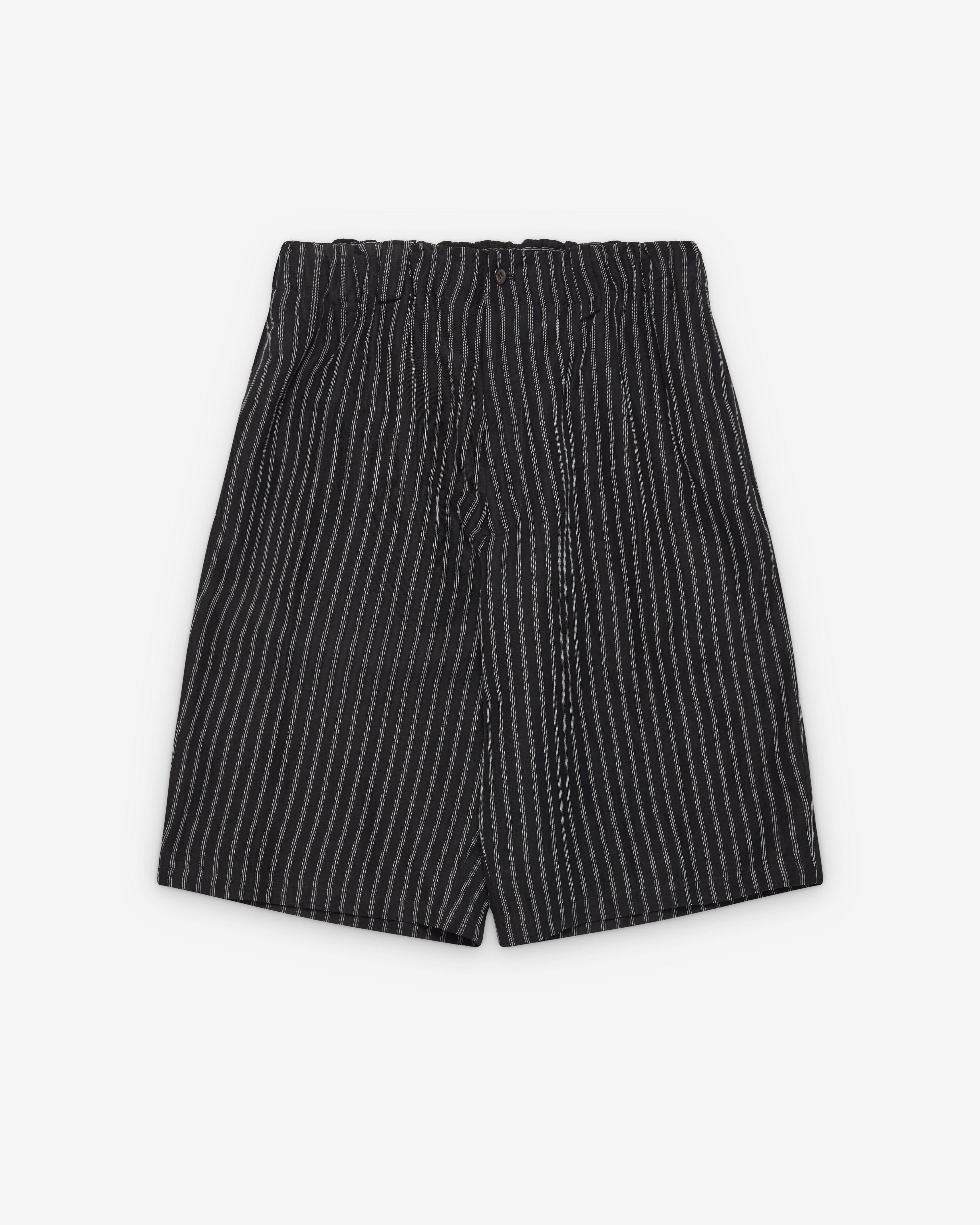 Willy Chavarria - Men's Toluca Short - (Black/White) by WILLY CHAVARRIA