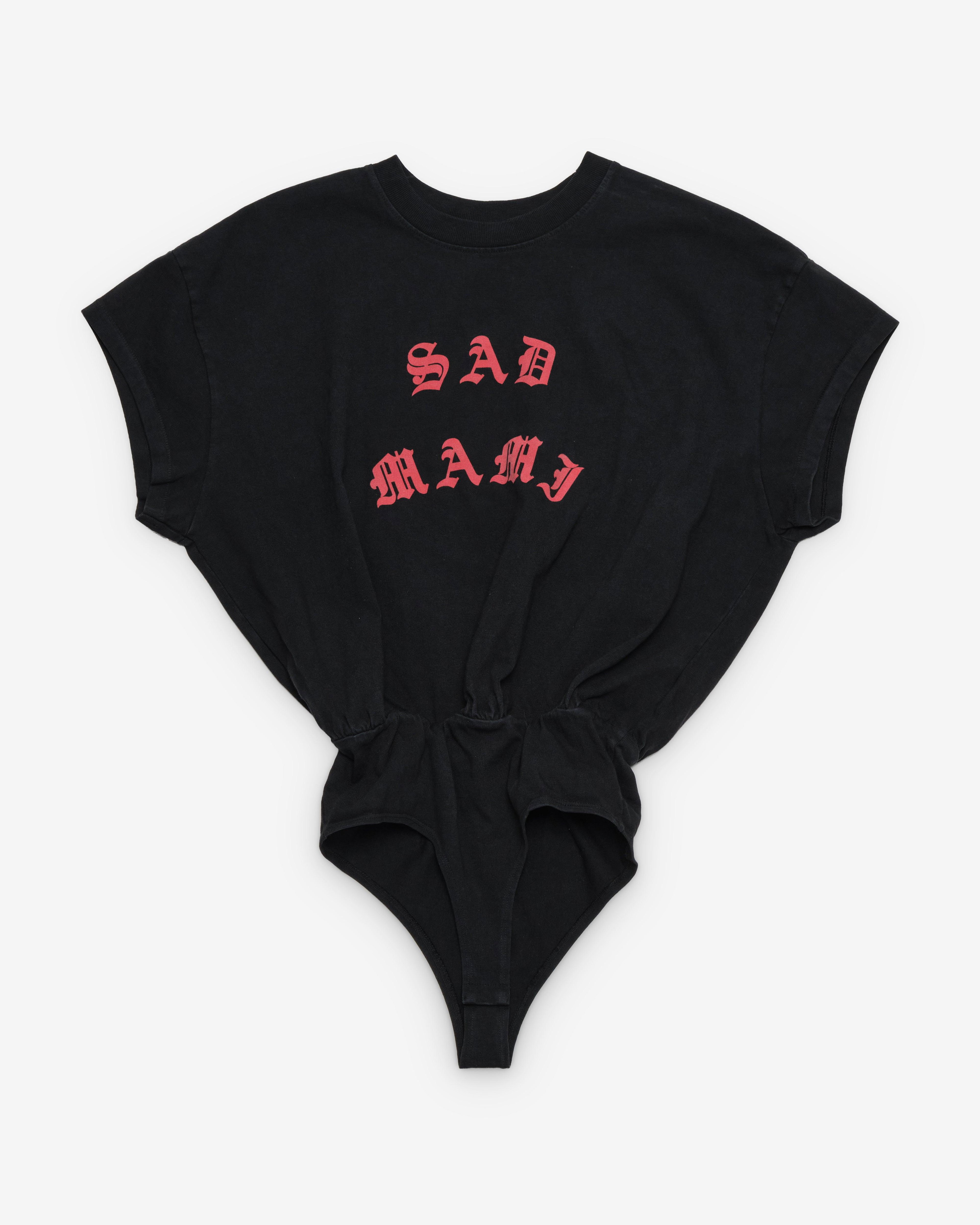 Willy Chavarria - Women's Sad Mami Bodysuit - (Black) by WILLY CHAVARRIA