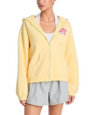 Willy Ropita Shrunken Zip Through Hoodie by WILLY CHAVARRIA