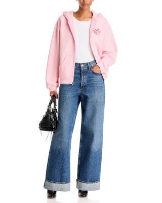 Willy Ropita Shrunken Zip Through Hoodie by WILLY CHAVARRIA