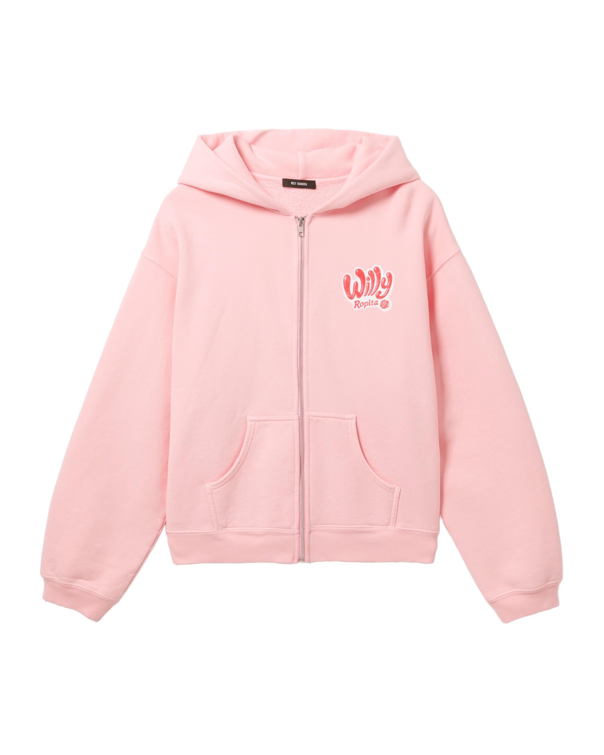 Zip-up hoodie by WILLY CHAVARRIA