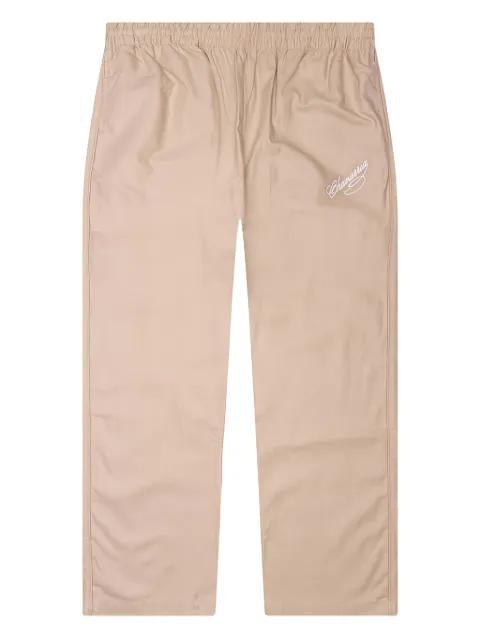 embroidered elasticated trousers by WILLY CHAVARRIA