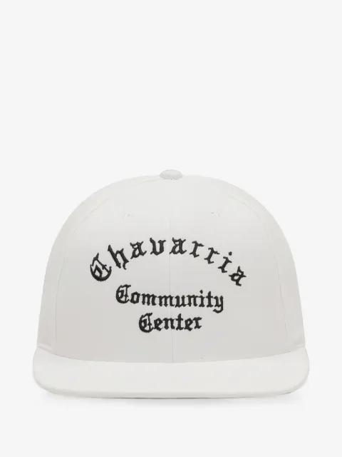 logo-embroidered cap by WILLY CHAVARRIA