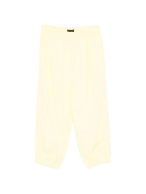logo-embroidered trousers by WILLY CHAVARRIA