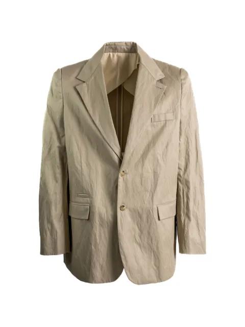 long-sleeve pocket blazer by WILLY CHAVARRIA