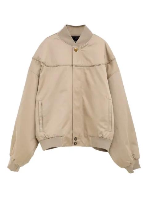 panelled bomber jacket by WILLY CHAVARRIA