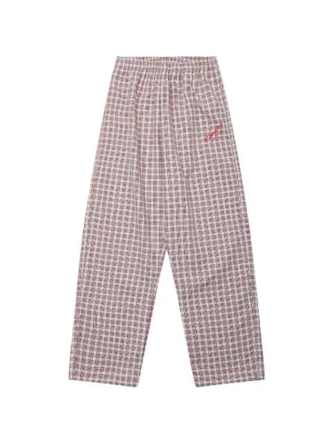 plaid trousers by WILLY CHAVARRIA