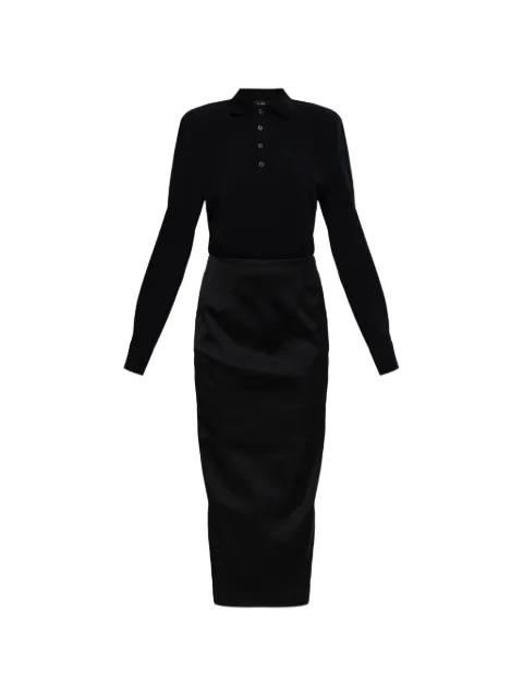 pocket midi skirt by WILLY CHAVARRIA