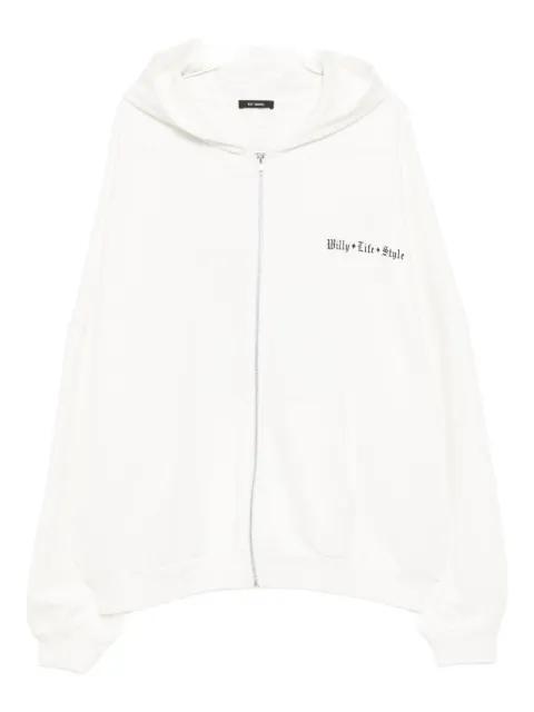 zip-up hoodie by WILLY CHAVARRIA